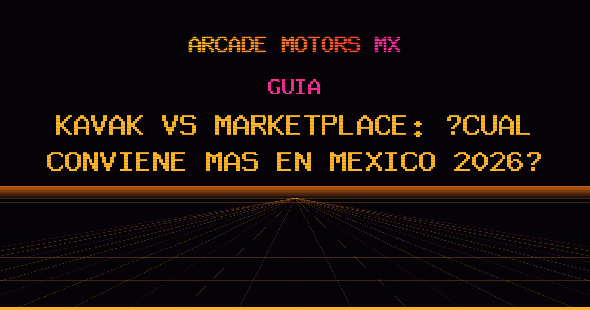 Kavak vs Marketplace: ¿Cuál conviene más en México 2026?